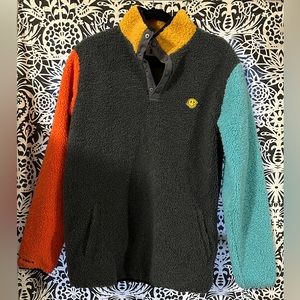 Dutch Bros dutch wear Sherpa quarter snap sweatshirt